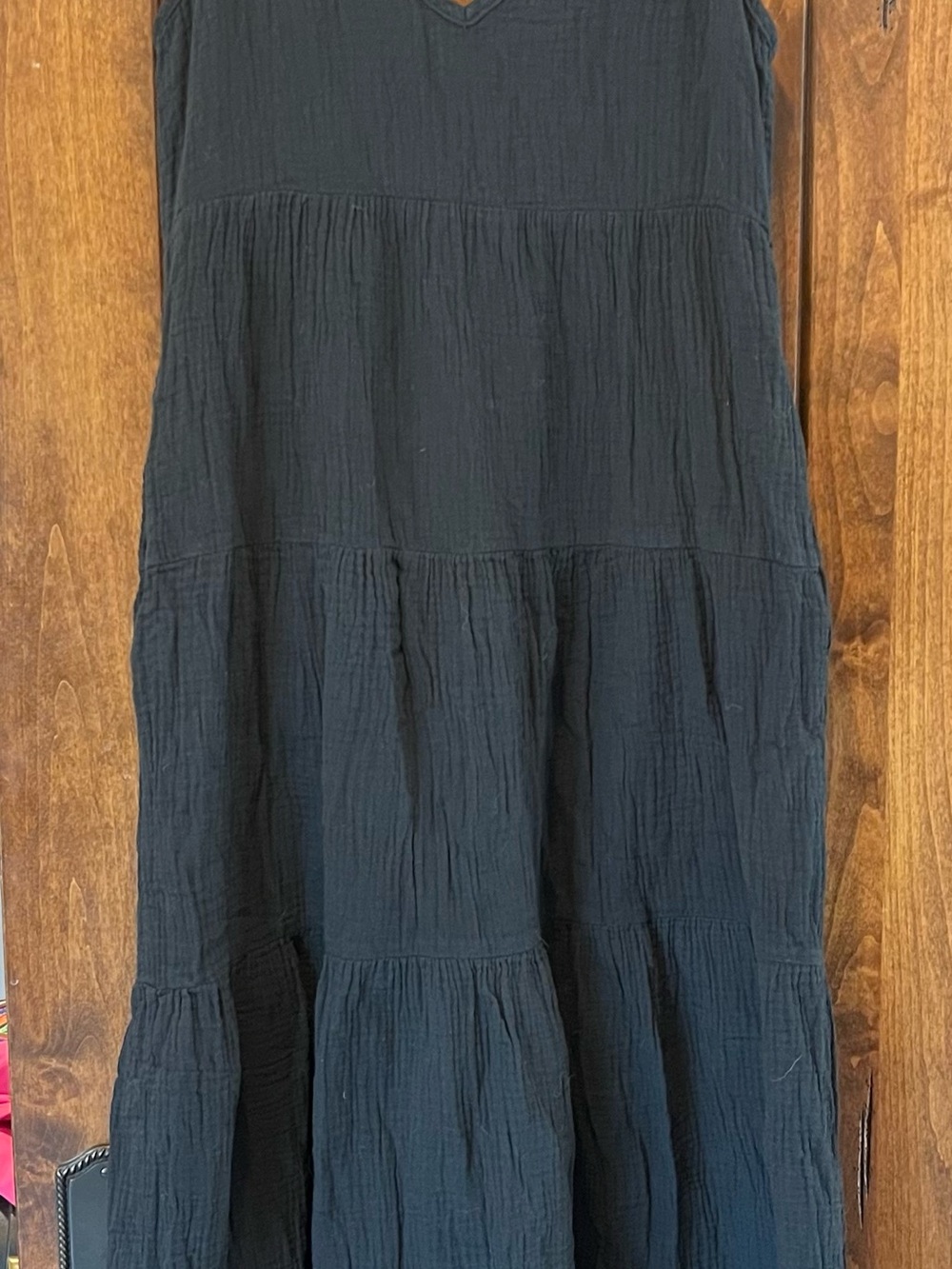 🖤 Marine Layer Black Tiered Gauze Dress – XS 🖤 - Picture 4 of 4